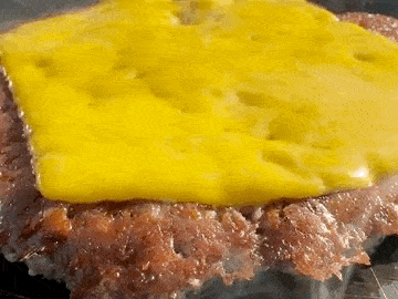 Frisch zubereiteter animierter Smashburger